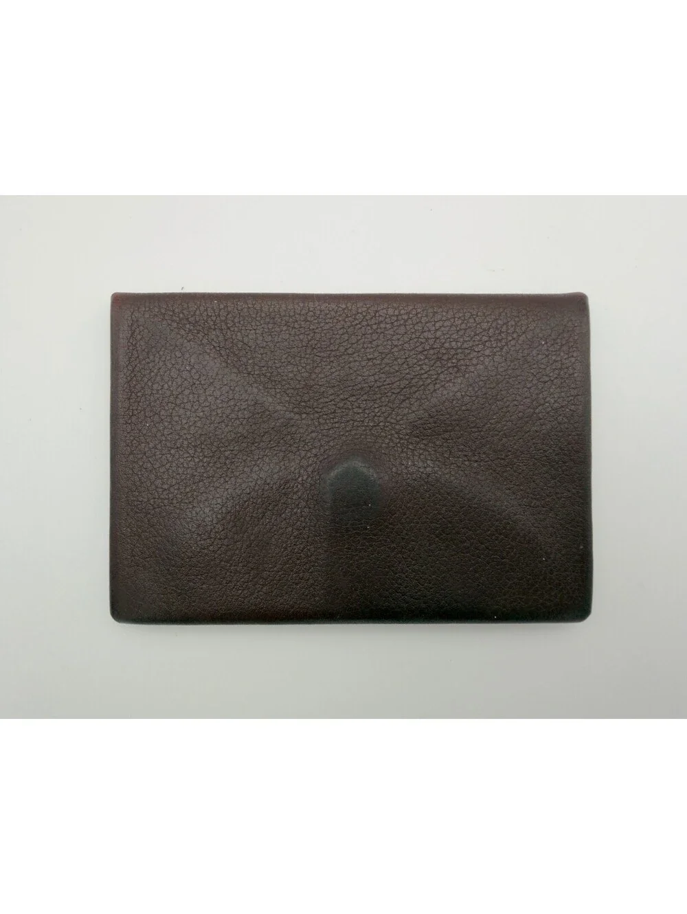 Authentic Hermes Calvi Card Holder Business Card Case Terre